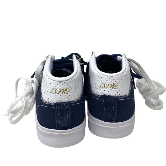 Converse Cons Louie Lopez Pro Suede Sneakers For Men Mid Top White Navy A06235C - Picture 7 of 9